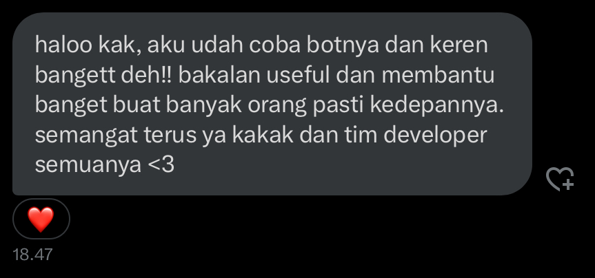 Testimoni dari user Satria