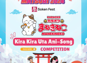 Karaoke Manekineko Hadirkan Kira Kira Uta Ani Song: Kompetisi Karaoke Anime Paling Bergengsi di Jak Japan Matsuri 2024