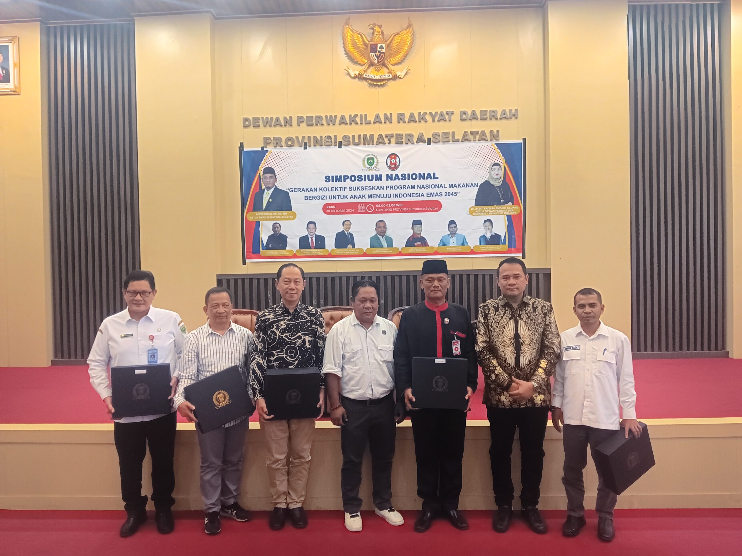 DKR Bekerjasama Dengan DPRD Provinsi Sumsel Menggagas Program Makanan Bergizi Anak