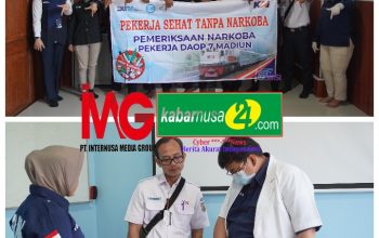 KAI Daop 7 Madiun Bekerjasama dengan BNN Lakukan Sidak dan Pemeriksaan Narkoba Kepada Personelnya