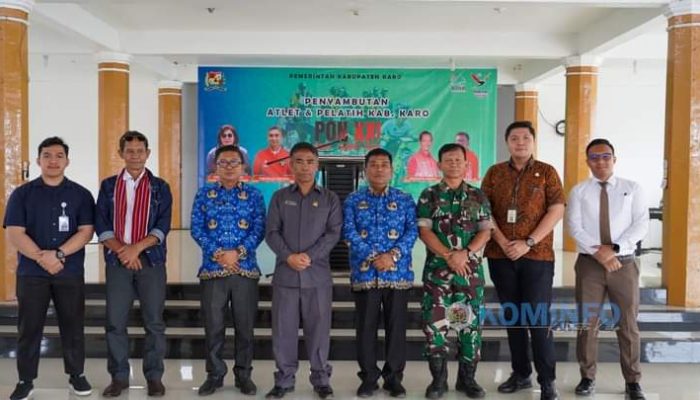 Asisten Perekonomian dan Pembangunan Setda Kabupaten Karo Hadiri Acara Penyambutan Atlet dan Pelatih Kabupaten Karo Peserta Pekan Olahraga Nasional (PON) XXI Aceh-Sumut Tahun 2024