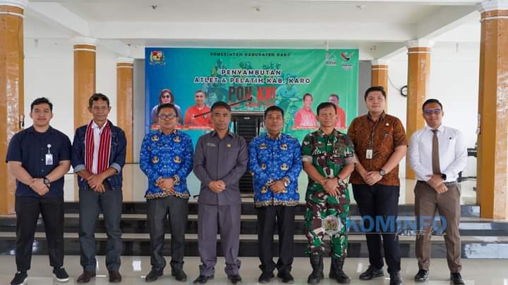 Asisten Perekonomian dan Pembangunan Setda Kabupaten Karo Hadiri Acara Penyambutan Atlet dan Pelatih Kabupaten Karo Peserta Pekan Olahraga Nasional (PON) XXI Aceh-Sumut Tahun 2024