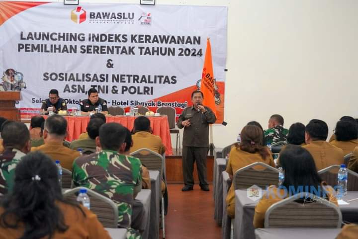 Sekretaris Daerah Kabupaten Karo Ajak Aparatur Sipil Negara Netral Dalam Pemilihan Serentak Tahun 2024