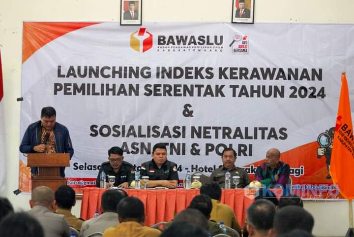 Sekretaris Daerah Kabupaten Karo Ajak Aparatur Sipil Negara Netral Dalam Pemilihan Serentak Tahun 2024