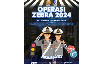 Operasi Zebra Mulai Digelar Hari Ini, Petugas Akan Kedepankan Pendekatan Humanis