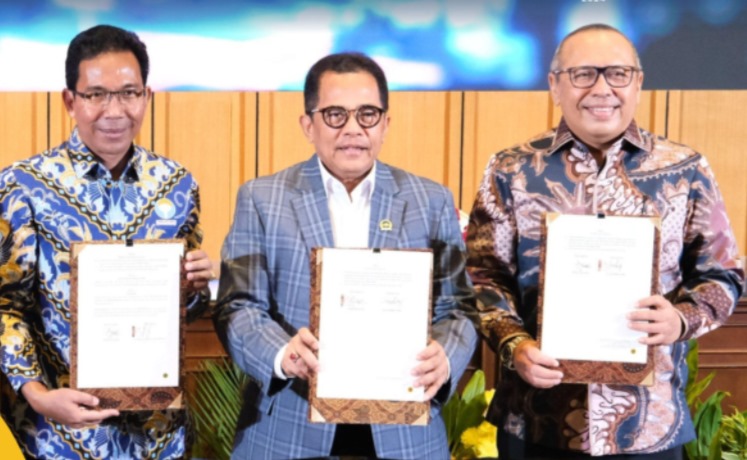 Sekjen Kementerian ATR/BPN Tandatangani Nota Kesepahaman dengan DPR RI, Dorong Sinkronisasi Data Pengaduan Masyarakat