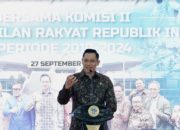 Ketua Komisi II DPR RI Akui Hubungan Mitra Kerja Paling Akrab dengan Kementerian ATR/BPN