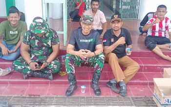 Bakti TNI Bersama Pemerintah Gampong Aceh Masjid Baitul Mannan IDI Rayeuk