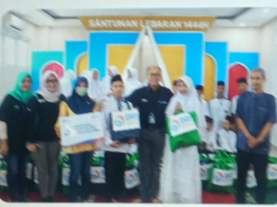 Implementasi Program BRI Peduli, BRI Cikarang Berikan Santunan Sembako Ramadhan dan Idul Fitri Ke Yayasan Cahaya Alam