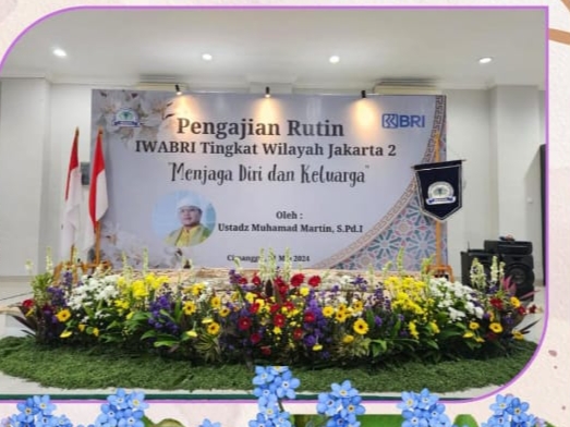 IWABRI Tingkat Wilayah Jakarta 2, Mengadakan Acara Pengajian Rutin Di BRI BO Cimanggis