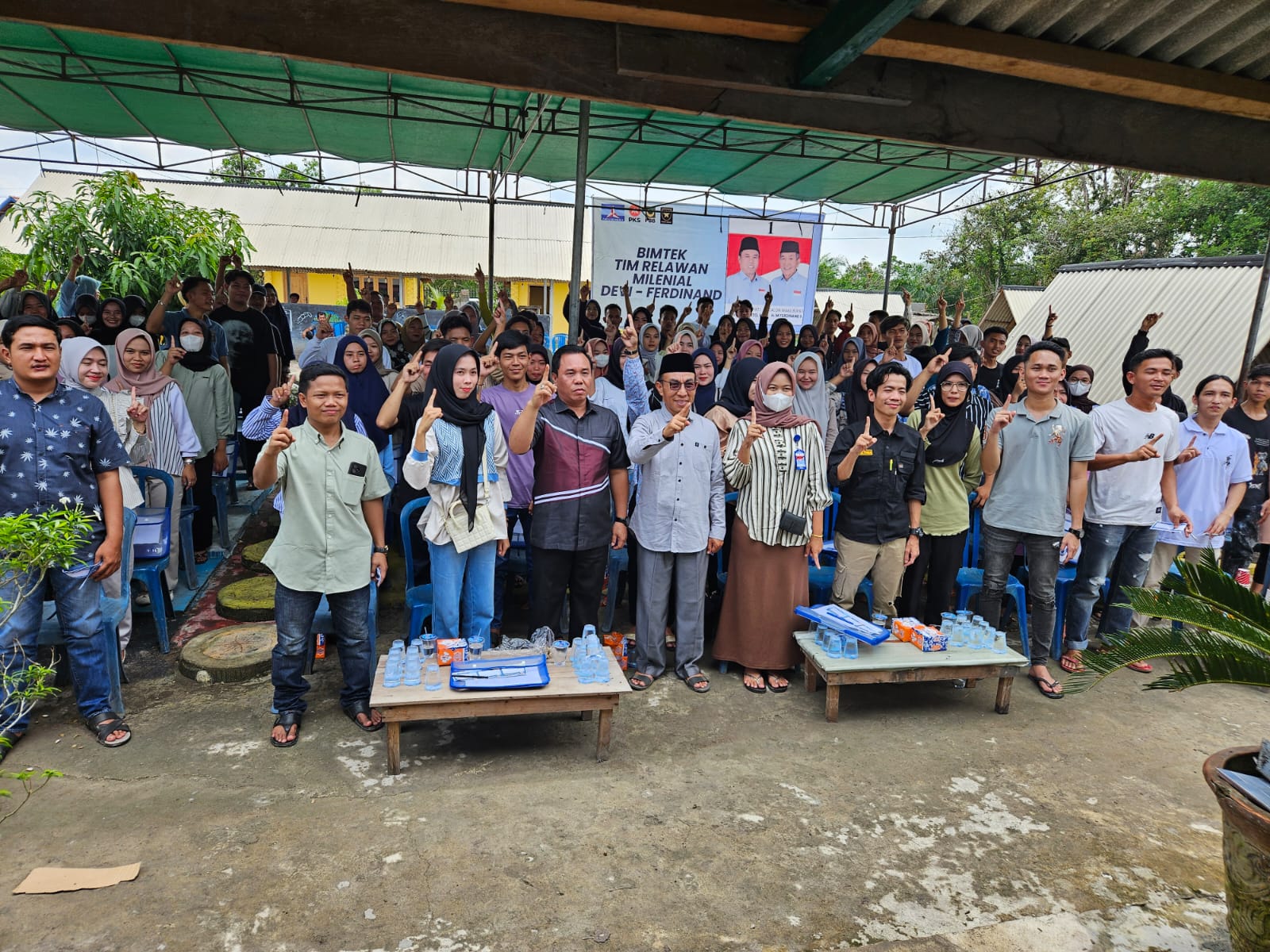 Bimbingan Teknis (BIMTEK) Tim Relawan Milenial Sekaligus Silaturahmi dan kampanye Tatap Muka Calon Bupati PALI Nomor Urut 01, Devi Harianto, S.H., M.H