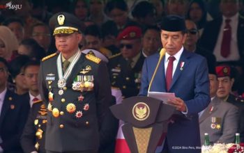 HUT TNI Ke-79, Amanat Presiden Jokowi: TNI Tingkatkan Kapasitas dan Profesionalitas