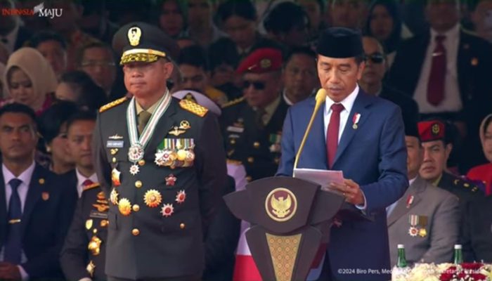 HUT TNI Ke-79, Amanat Presiden Jokowi: TNI Tingkatkan Kapasitas dan Profesionalitas