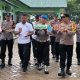 Kapolsek Banda Alam Aceh Timur Beri Ucapan Selamat HUT Ke 79 TNI Ke Kompi Yonif 111 Senapan C Raider