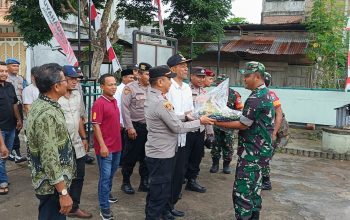 Di Hari HUT TNI Ke- 79, Koramil 09/SPU Terima Kejutan Kapolsek Simpang Ulim