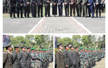 Upacara Peringatan HUT TNI ke -79 begitu Meriah 