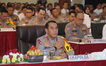 Awali Kepemimpinan, Kapolda Sumsel Irjen Andi Rian R Djajadi Sampaikan Commander Wish Ke Jajaran