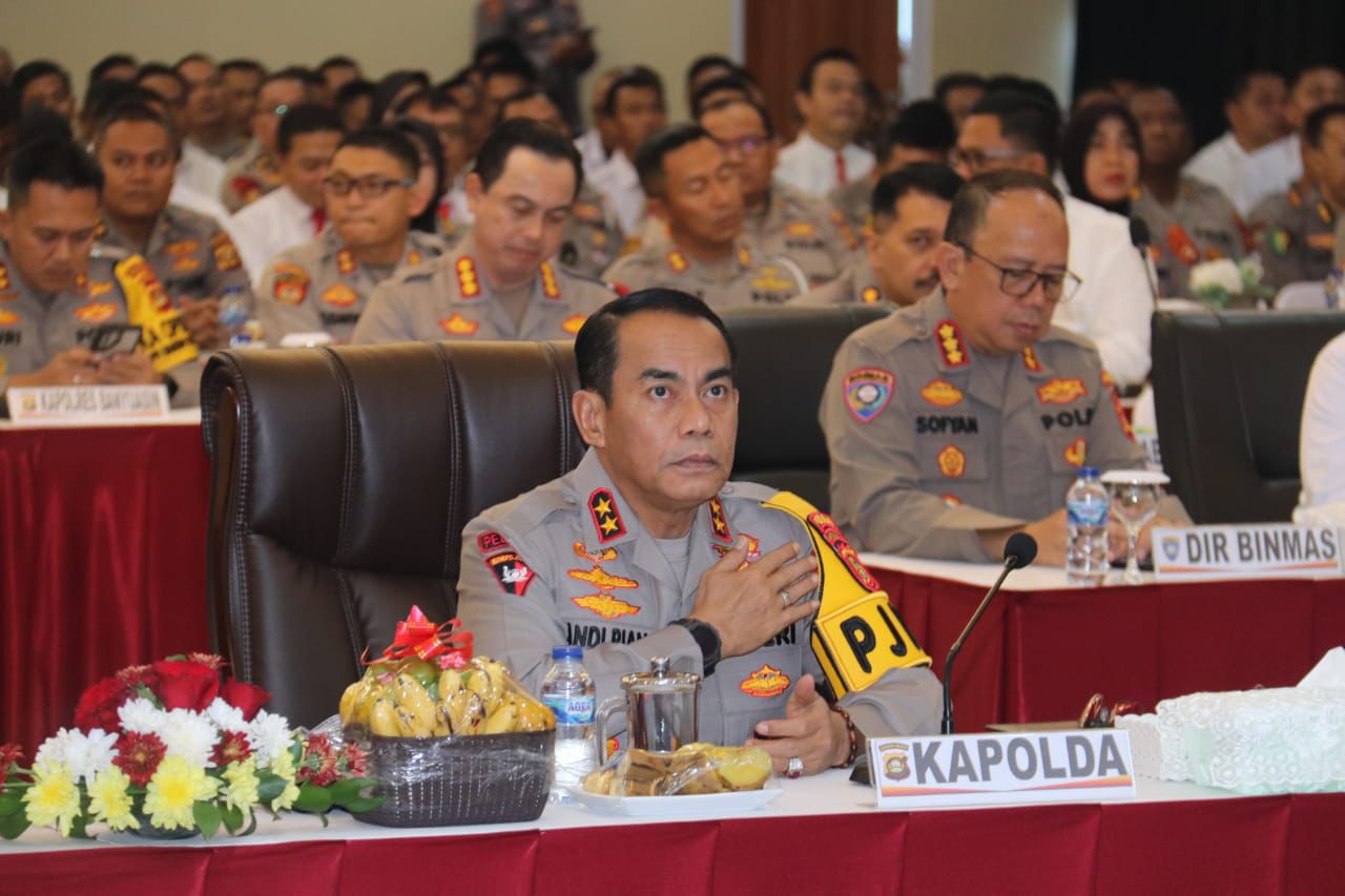 Awali Kepemimpinan, Kapolda Sumsel Irjen Andi Rian R Djajadi Sampaikan Commander Wish Ke Jajaran