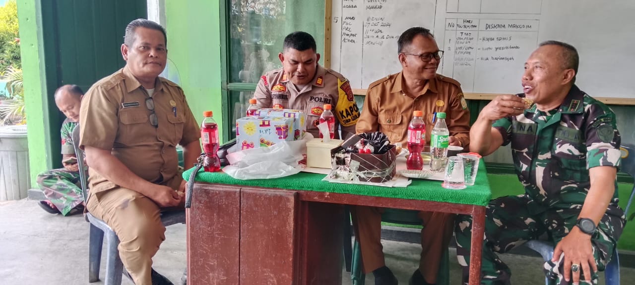 Sinergitas Muspika Idi Rayeuk Rayakan HUT TNI Yang KE-79