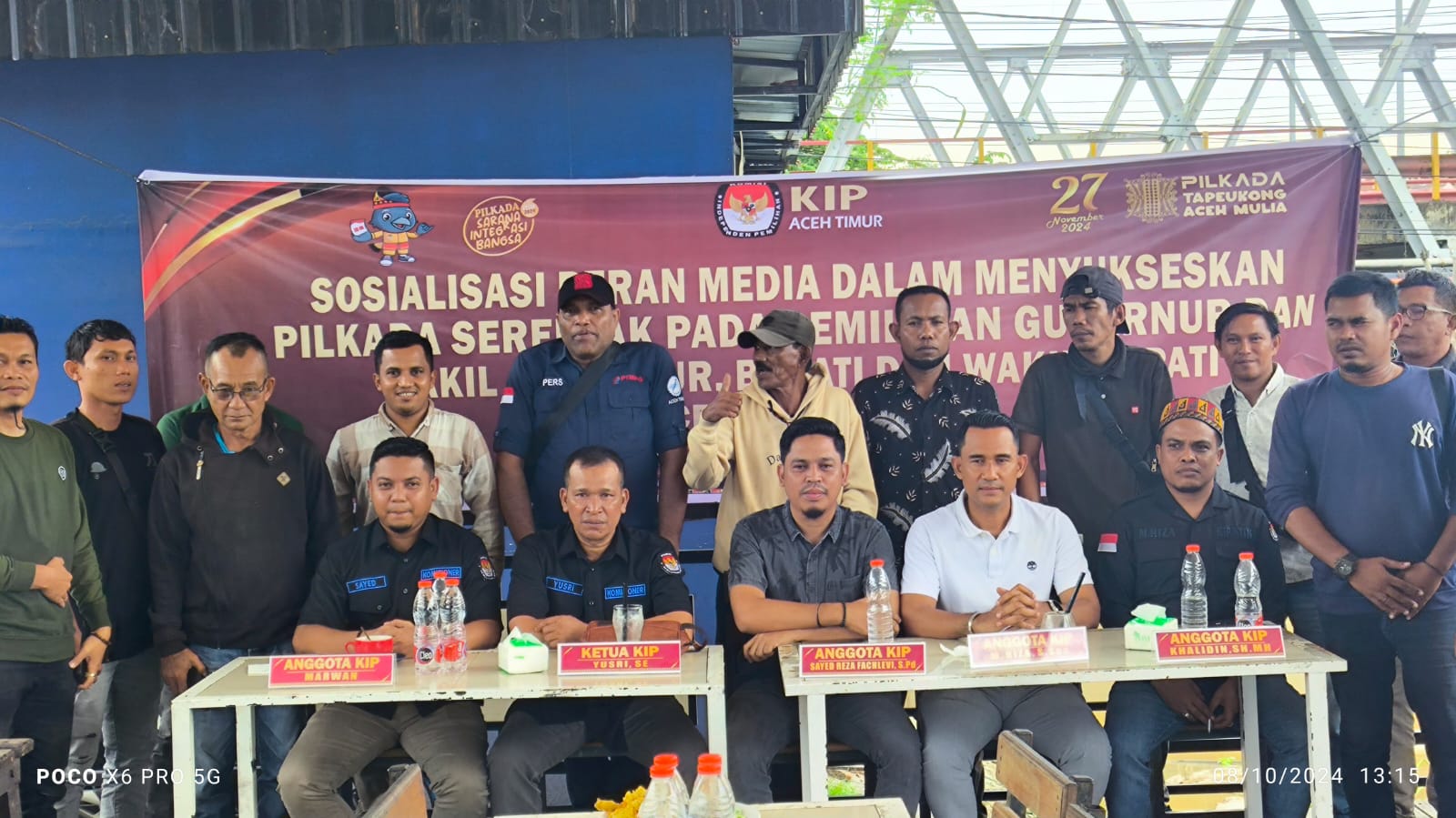 KIP Aceh Timur Ajak Insan Media Bantu Sosialisasi Pilkada Damai 2024