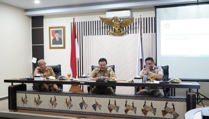 Pj Bupati Garut Dorong Pelaksanaan Redistribusi Tanah Cepat