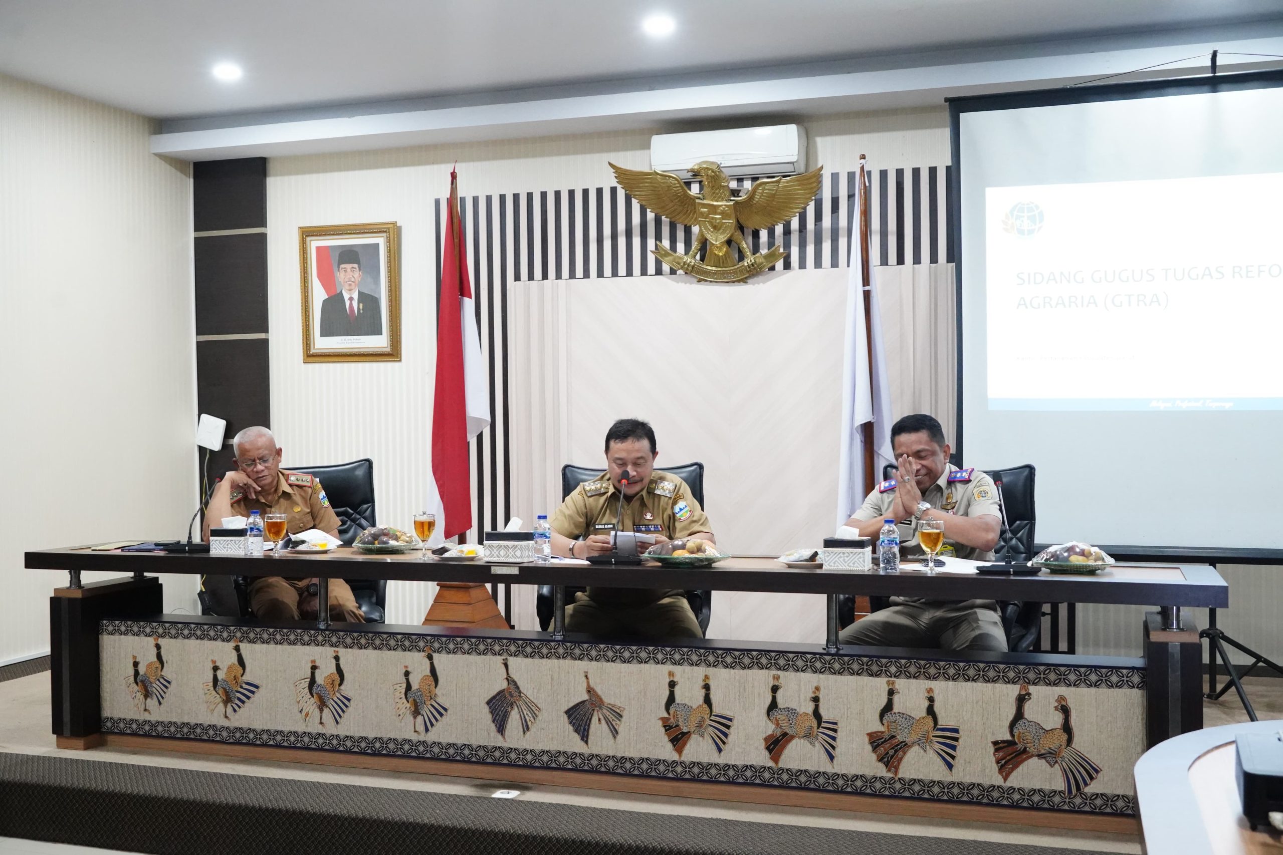 Pj Bupati Garut Dorong Pelaksanaan Redistribusi Tanah Cepat