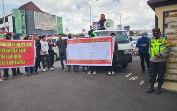 Minta Bebaskan Afrizal, Lembaga PSR Lakukan Aksi Damai Kedua Kalinya Ke Polda Sumsel