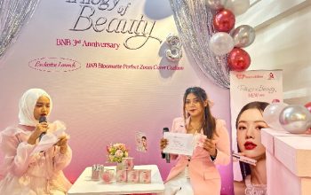 Barenbliss Rayakan 3 Tahun hadir di Indonesia dengan Trilogy of Beauty dan Peluncuran Bloomatte Perfect Zoom Cover Cushion di Toko Envio Surabaya