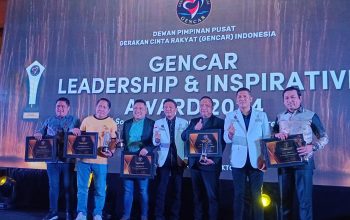 26 Leadership Award 2024 Terima Penghargaan Dari DPP Gencar Indonesia