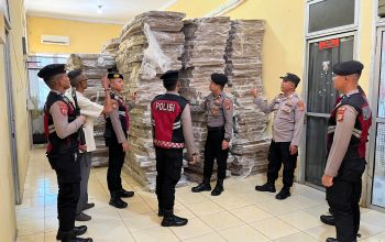 Satsamapta Polres Aceh Timur Tingkatkan Patroli Ke Kantor KIP Dan Gudang Logistik