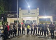 Polsek Setu, Polsek Cibarusah dan Polsek Serang Baru Patroli Gabungan Antisipasi Guantibmas di Kecamatan Serang Baru