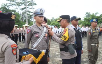 Polres PALI Menggelar Apel Pasukan Dalam Rangka dimulainya Operasi Zebra Musi 2024