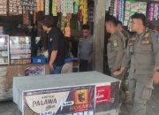 Giat Gabungan Sat Pol PP & Bea Cukai Jember Dalam Rangka Opgab Peredaran Rokok Ilegal Di Wilayah Kab. Bondowoso