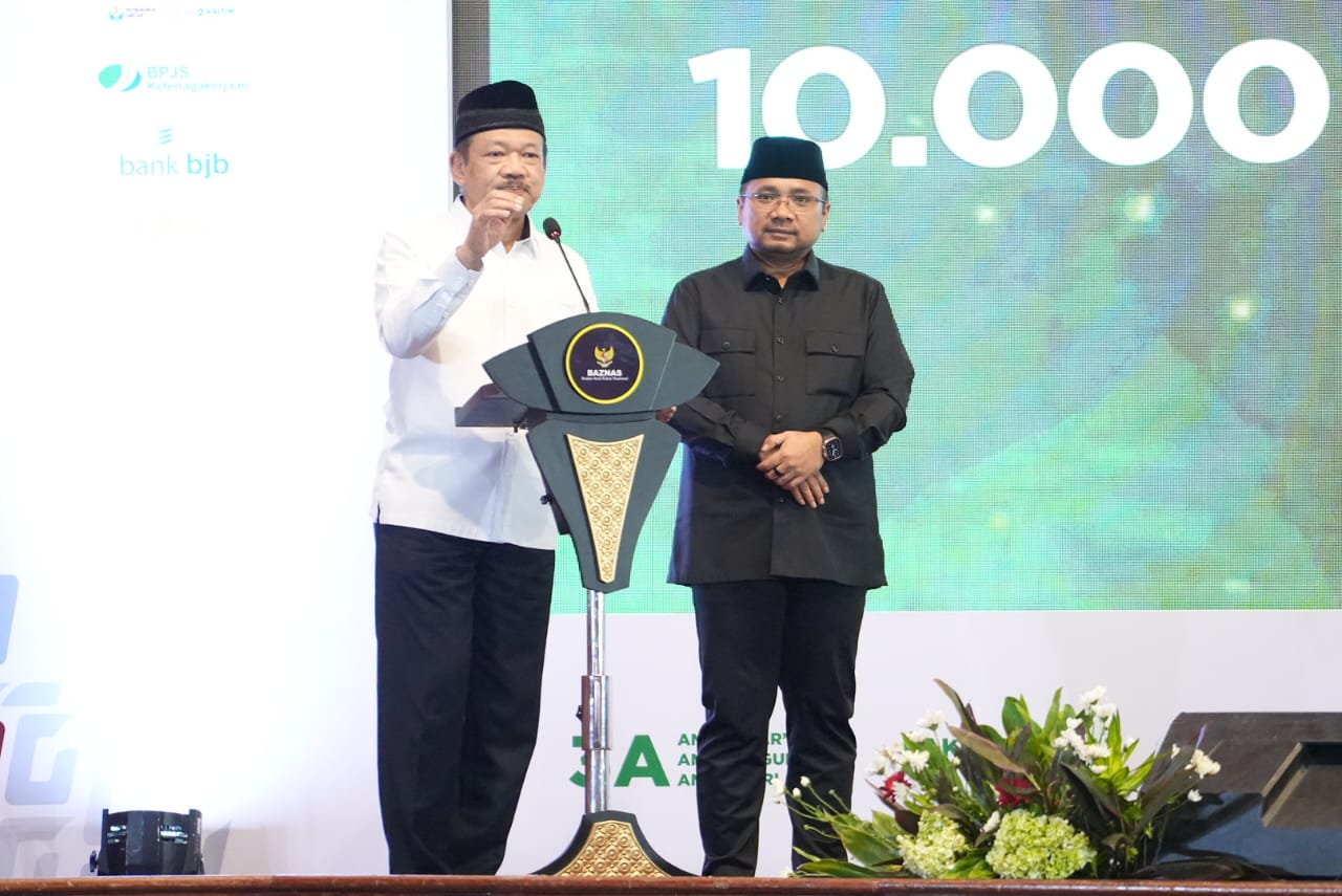 Baznas Luncurkan 10 Ribu Beasiswa Santri, Menag: Kado Bagi Hari Santri 2024