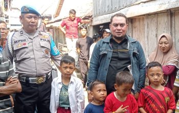 Polsek Tanah Abang Laksanakan Pengamanan kegiatan hkampanye Tatap Muka/dialogis Yang dilakukan Oleh Calbup Kabupaten PALI Nomor Urut 04, H. Asri AG, SH, M.Si