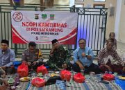 Silaturahmi Kapolsek Cibarusah dengan Warga Perumahan KSB “Ngopi Kamtibmas” Bersama