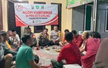 Kapolsek Cibarusah Sampaikan Pesan Kepada Warganya