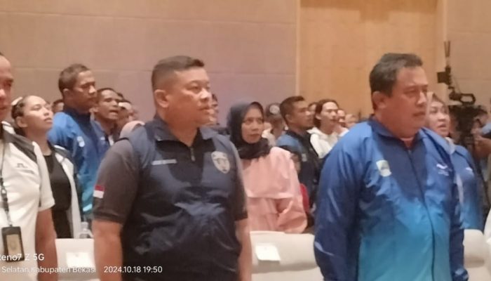 Penyambutan Atlet dan Pelatih NPCI Kabupaten Bekasi Peraih Medali Peparnas XVII Solo 2024