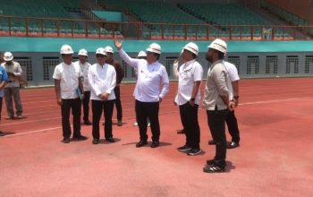 Pemkab Bekasi Lakukan Inventarisasi Kerusakan Stadion Wibawa Mukti Paska Rusak Diterjang Angin Kencang