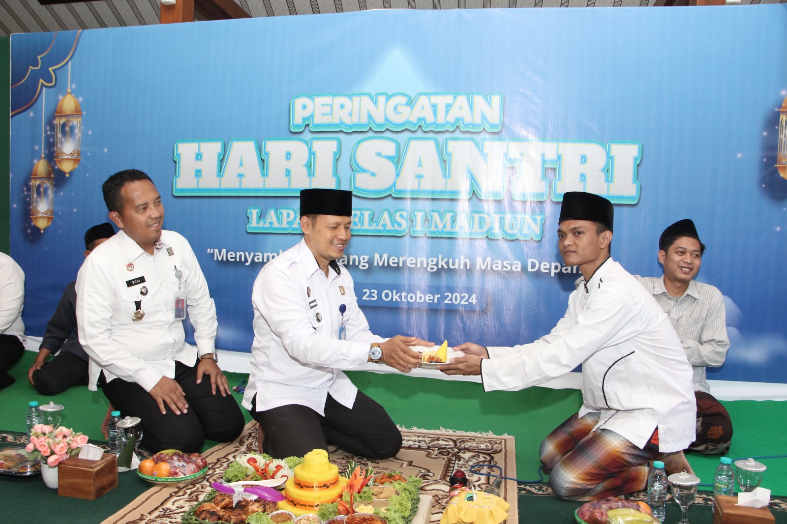 Lapas Kelas I Madiun Gelar Pengajian Peringati Hari Santri Nasional ke-10 Tahun 2024