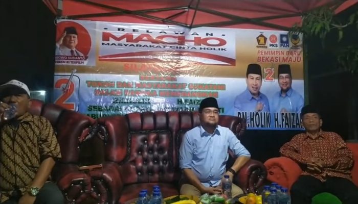 Faizal Hafan Fariz Beberkan 9 Program Calon Bupati BN. Holik – Faizal Bersama Warga dan Relawan MACHO