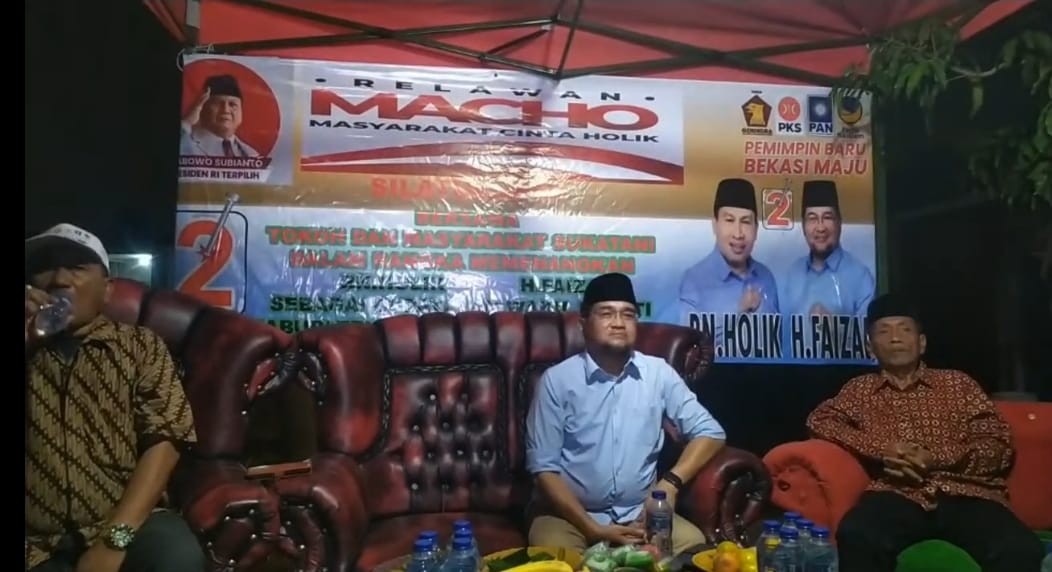 Faizal Hafan Fariz Beberkan 9 Program Calon Bupati BN. Holik - Faizal Bersama Warga dan Relawan MACHO