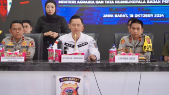 Ungkap Tindak Pidana Mafia Tanah di Hari Kerja Terakhir Kabinet Indonesia Maju, Menteri AHY: Tegakkan Hukum secara Adil di Negeri Ini