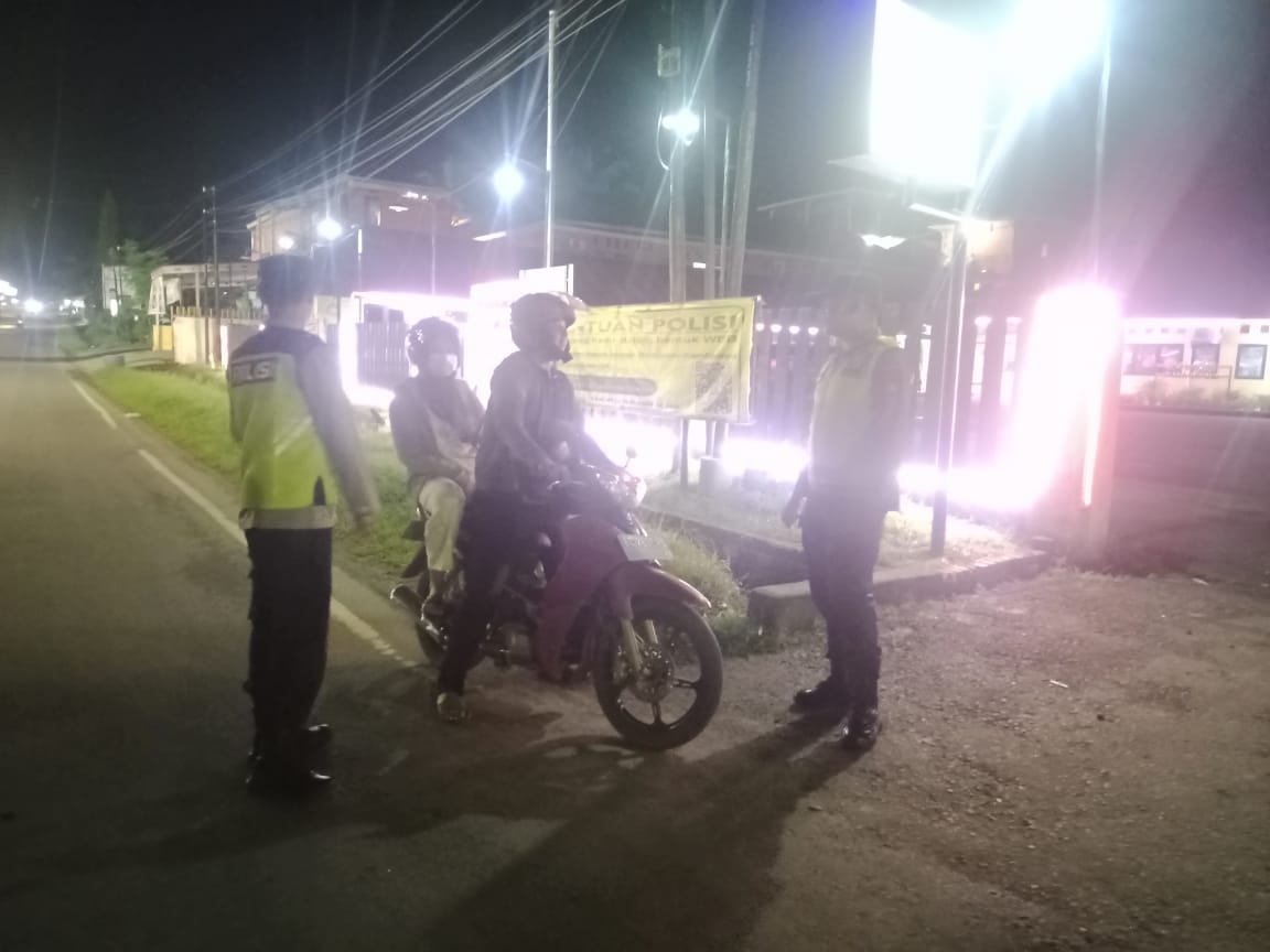 Polsek Talang Ubi Menggelar Kegiatan Rutin Yang Ditingkatkan (KRYD) Pada Jum,at Jalam