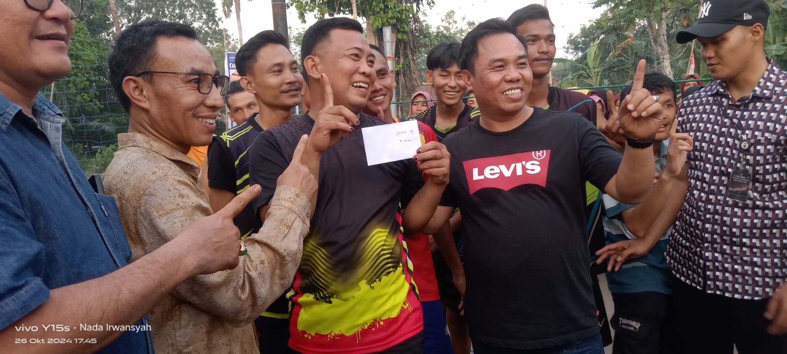 Polsek Penukal Abab Melaksanakan Pengamanan ketat Pada kegiatan kampanye Tatap Muka Calon Bupati PALI Nomor Urut 01, Devi Harianto, S.H., M.H