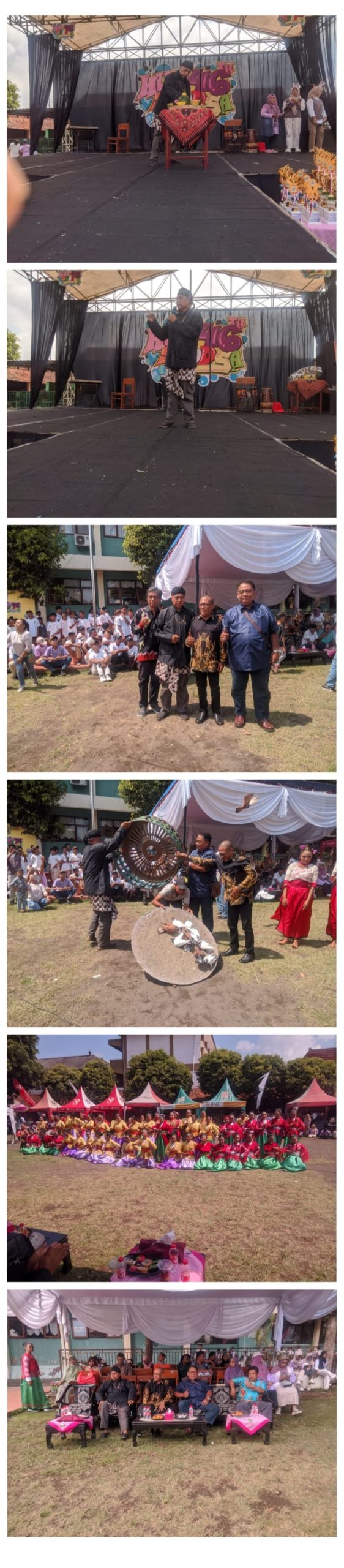 Memperingati HUT ke-46 SMPN 1 Sukodono dan Gebyar Seni P5 di Kabupaten Lumajang 