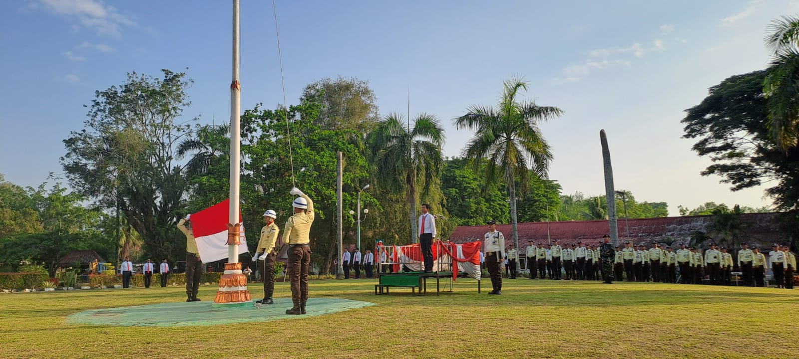 PT Pertamina EP Pendopo Field, laksanakan Upacara Bendera dalam Rangka Hari Sumpah Pemuda 28 Oktober