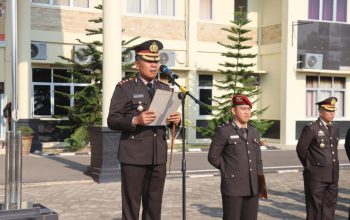 Polres PALI Menggelar Upacara Memperingati Hari Sumpah Pemuda ke-96 di Halaman Mapolres