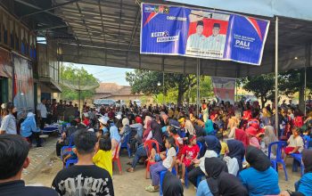 Sambangi Beberapa Desa Kecamatan Talang Ubi. Devi - Ferdinand Jemput Kemenangan