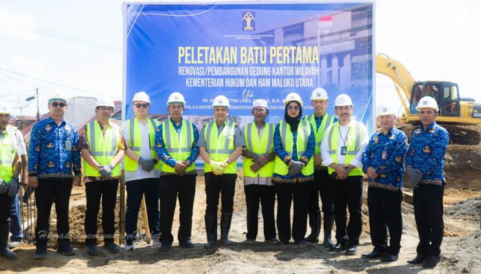 Groundbreaking Tahap I Gedung Kanwil, Kakanwil: Aksi Nyata Tumbuhkan Kualitas Pelayanan